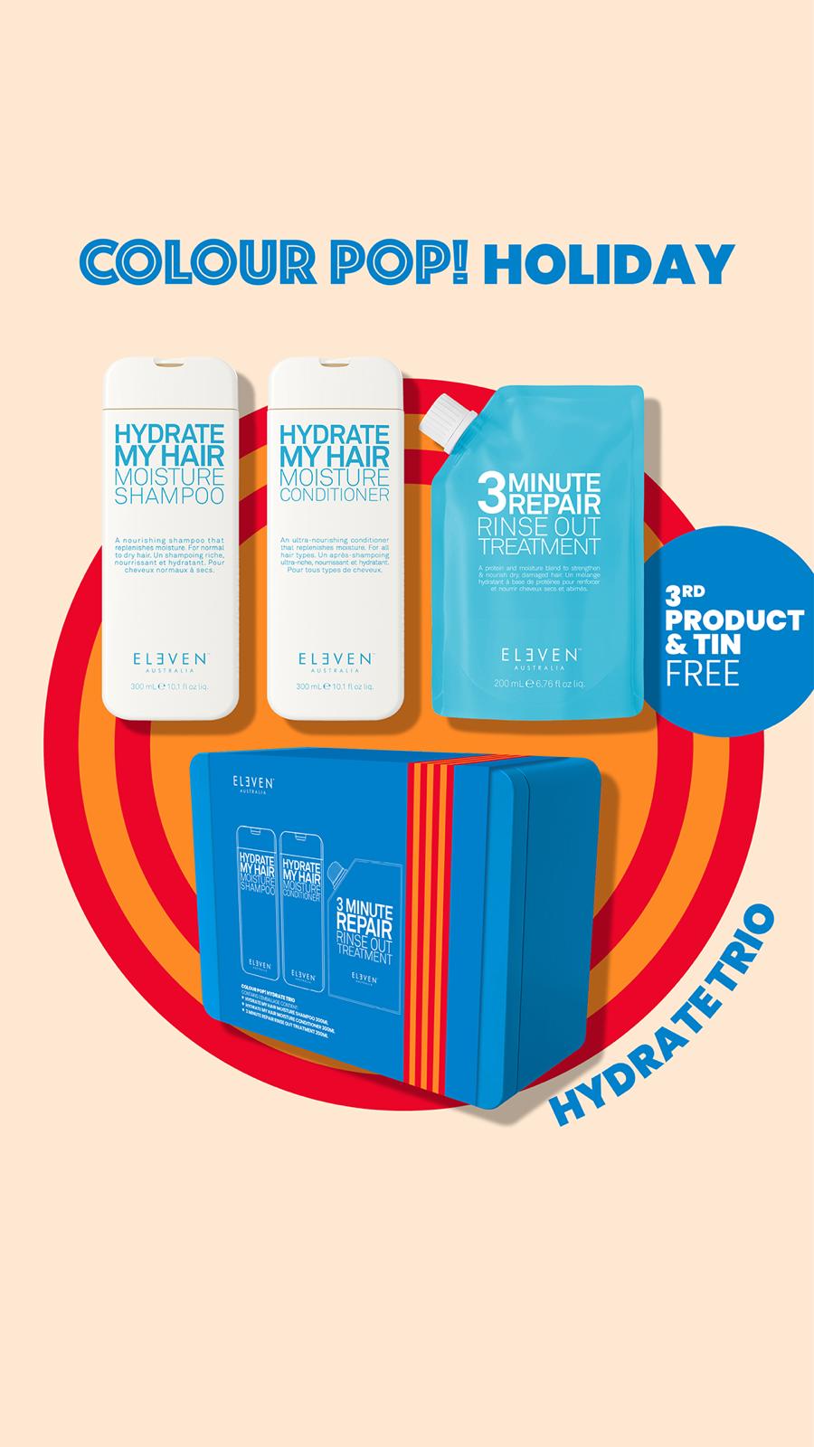 ELEVEN AUSTRALIA HYDTRATE TRIO X-MAS BOX