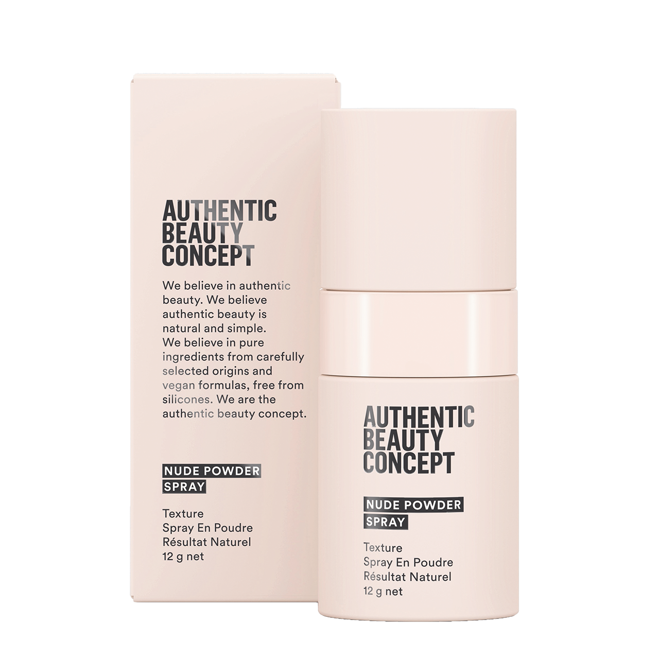 AUTHENTIC BEAUTY CONCEPT Nude Powder Spray 12g – Hair Art Shop